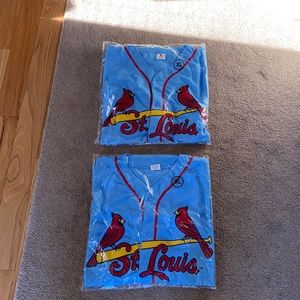 St Louis Cardinals jerseys. New never worn both are XL